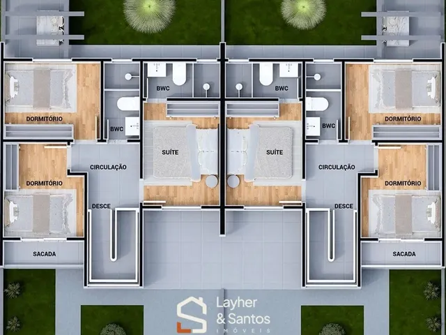 Imagem 16: Sobrado 03 Dormitórios - Sitio Cercado