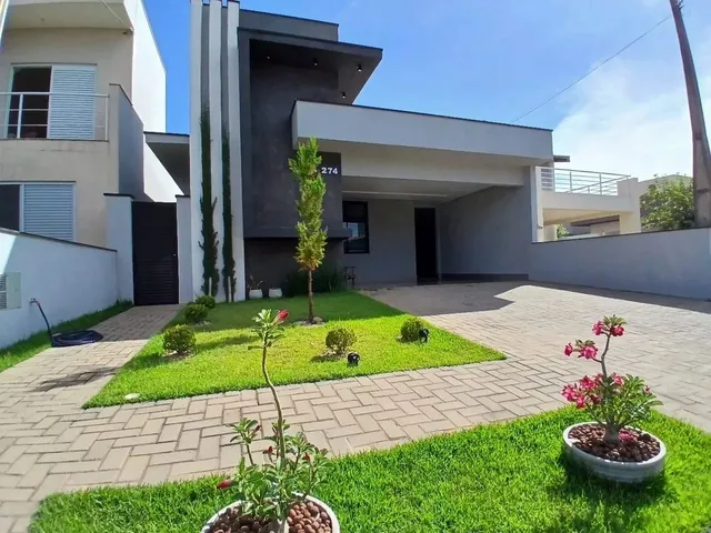 Imagem: A casa em condomínio possui 3 Dormitórios, 5 Banheiros, 4