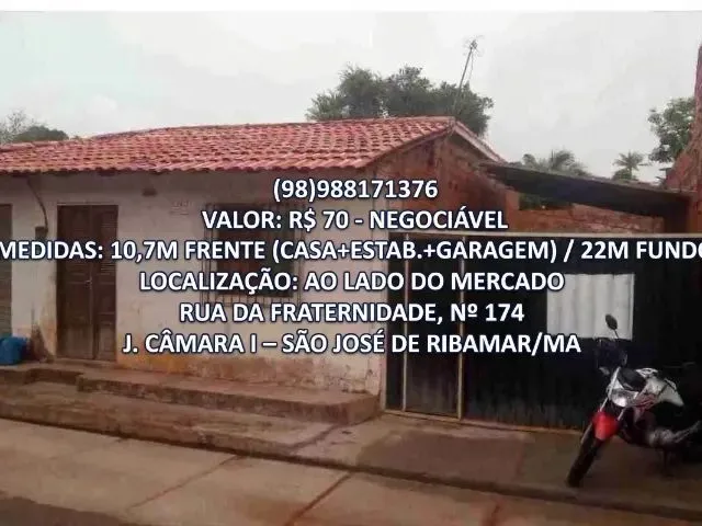 Imagem: A casa possui 2 Dormitórios, 2 Banheiros, 1 Vaga na