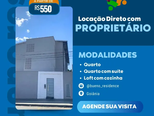 Imagem: Kitnet Mobiliada com Lavanderia no Bueno