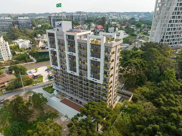 Imagem: Ecoville Studio Mobiliado com Mezanino