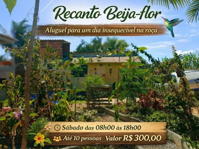 Imagem: Aluguel para Um Dia de Lazer na Roça