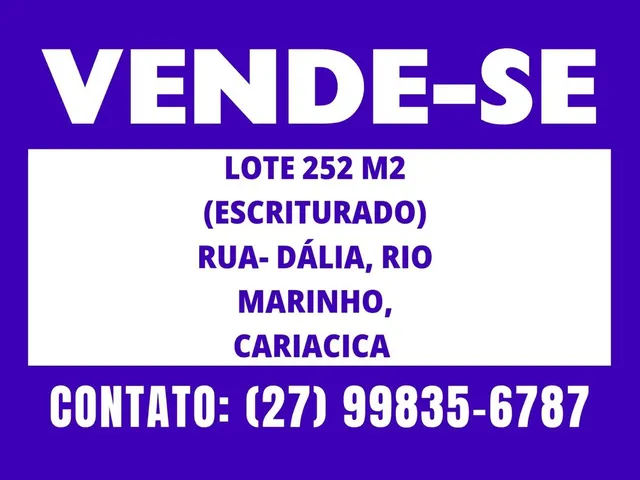 Imagem 3: Lote em Rio Marinho de Cariacica