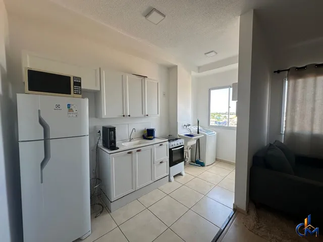 Imagem: O apartamento possui 2 Dormitórios, 1 Banheiro, 1 Vaga na
