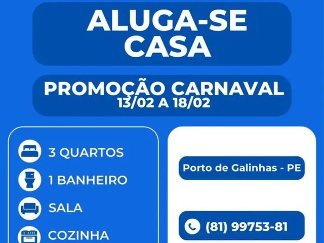 Imagem: Aluguel de Flat para Carnaval