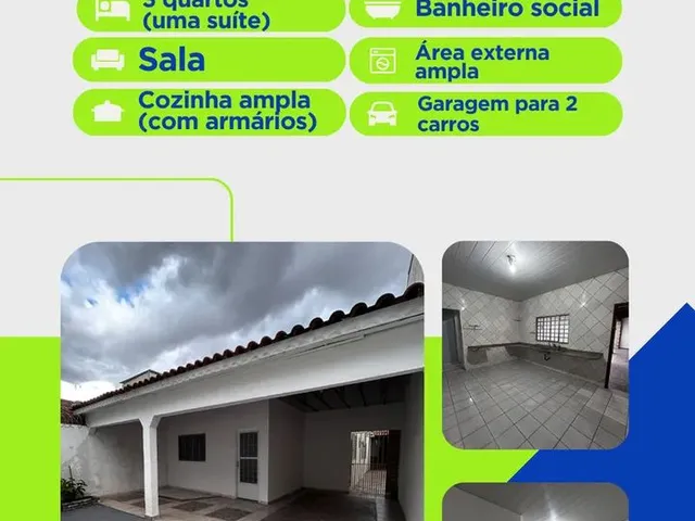 Imagem: Ampla Casa no Bairro Lixeira para Locação