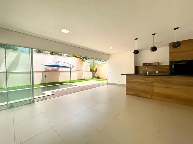 Imagem 16: Alphaville 2 - Pé Direito Duplo com Mezanino - Espaço Gourmet Integrado com o Quintal