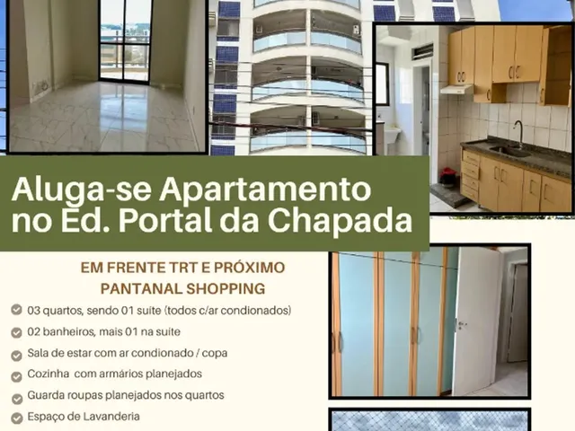 Imagem: Aluga-Se Apto 3/4, Sendo 01 Suíte no Portal