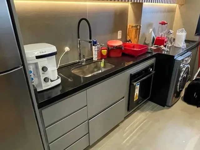 Imagem 2: Lindíssimo Apartamento no Edf Upper, Mobiliado, Andar Alto com 78M², 2 Quartos!