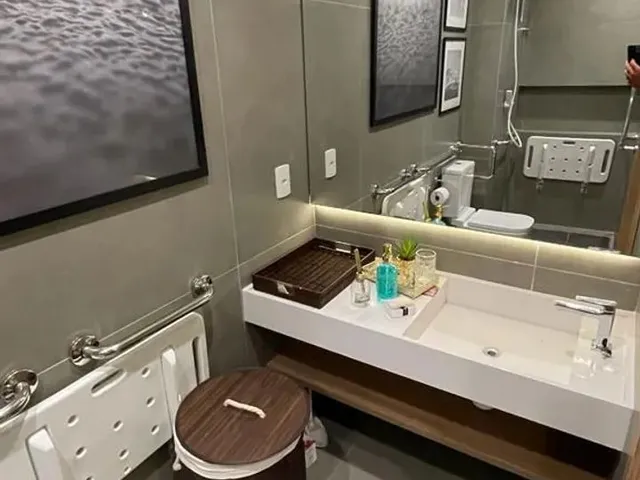 Imagem 6: Lindíssimo Apartamento no Edf Upper, Mobiliado, Andar Alto com 78M², 2 Quartos!