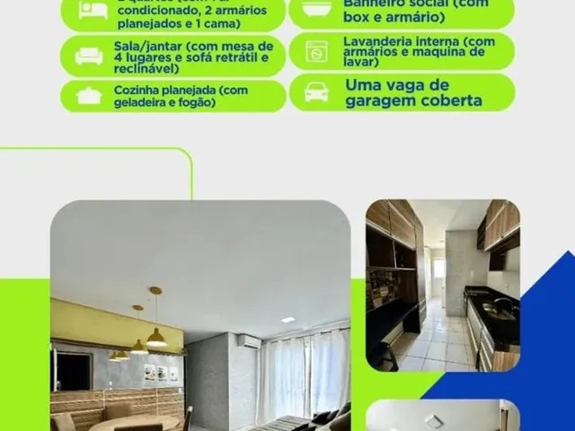 Imagem: Alugo Apartamento Mobiliado no Condomínio