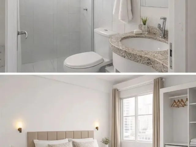 Imagem 4: Quarto Mobiliado no Meireles