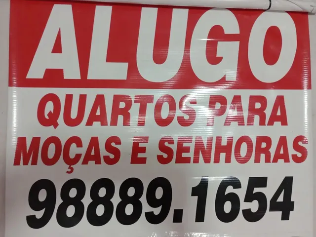 Imagem 2: Aluguel de Quartos para Moças e Senhoras