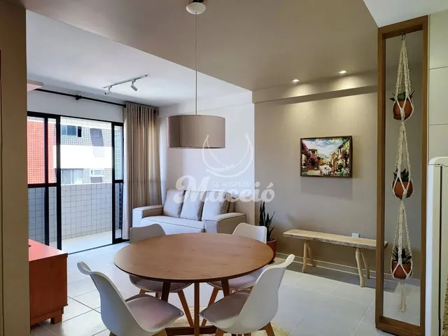 Imagem 7: Quarto e Sala Decorado e Mobiliado em Localização Privilegiada em Maceió