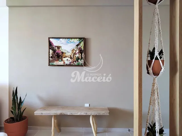 Imagem 4: Quarto e Sala Decorado e Mobiliado em Localização Privilegiada em Maceió