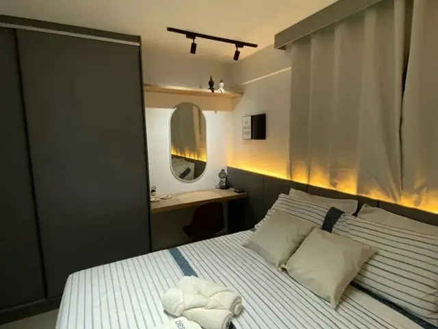 Imagem 8: Alugo - Aparmamento Quarto e Sala Moderno e Mobiliado