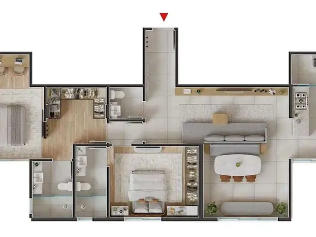 Imagem: Apartamento Garden À Venda, no Falls em