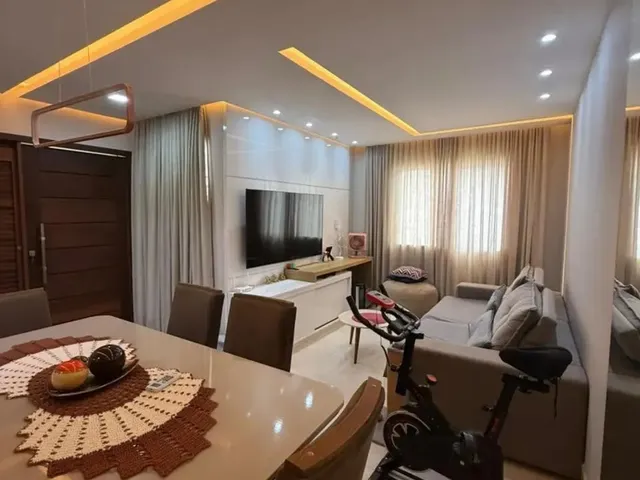 Imagem: A casa em condomínio possui 3 Dormitórios, 2 Suítes, 3 Banheiros