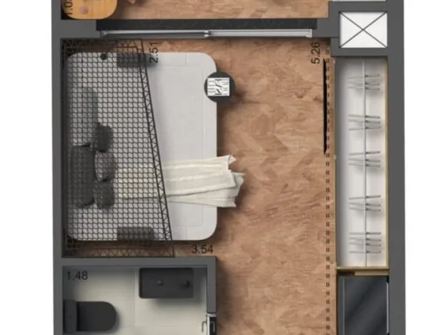 Imagem 11: Apartamento Studio em Vila Pompeia São Paulo SP, apartamento com 1 quarto a venda em