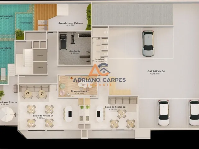 Imagem 4: Apartamento na praia de Gravatá com 2 suítes e parcelamento direto com a construtora em