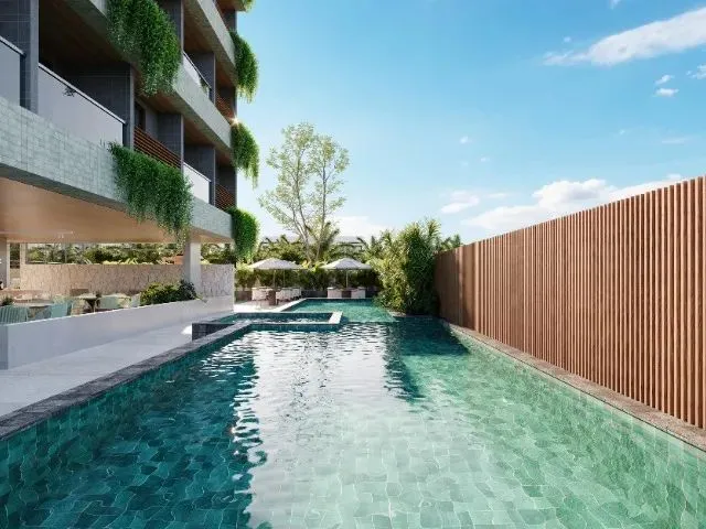 Imagem: O apartamento possui 1 Dormitório, 2 Suítes, 1 Banheiro,