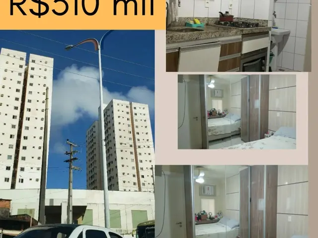Imagem: O apartamento possui 2 Dormitórios, 1 Suíte, 2 Banheiros,