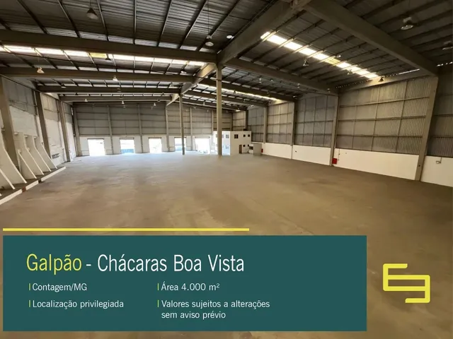 Imagem: Galpão para Alugar em Contagem Próximo