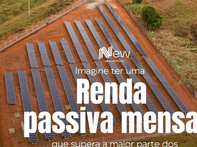 Imagem: Usina Fotovoltaica É