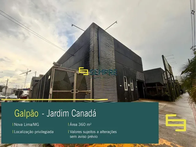 Imagem: Galpão para Alugar em Nova Lima/Mg no Bairro