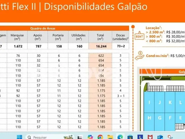 Imagem 12: Locação Galpão Cinco Contagem