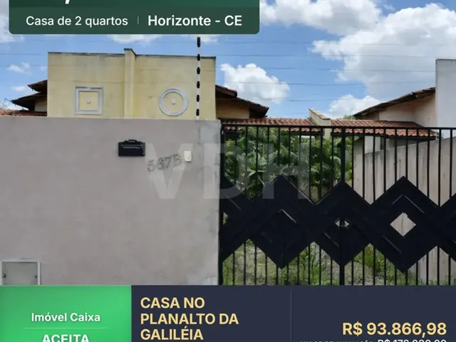 Imagem: A casa possui 2 Dormitórios, 1 Banheiro, 1 Vaga na