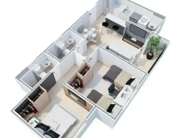 Imagem 6: Apartamento de Repasse no Gve2 Eusébio/ Varanda e Suíte !!!