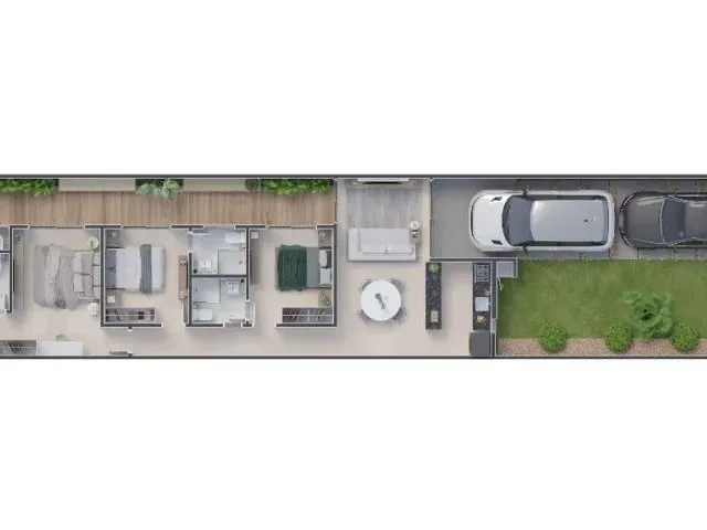 Imagem 4: Casa com Três Suítes no Eusébio - 101M²
