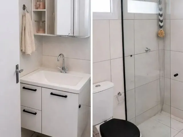 Imagem: A casa em condomínio possui 2 Dormitórios, 1 Banheiro, 2