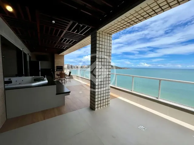 Imagem 2: Apartamento de Frente para o Mar, com 5 Quartos , 3 Suítes, Área de Lazer Privativa Com