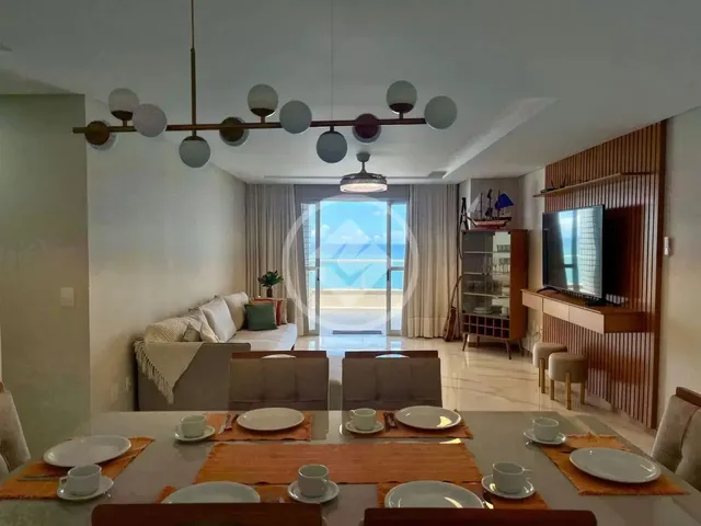 Imagem 5: Apartamento de Frente para o Mar, com 5 Quartos , 3 Suítes, Área de Lazer Privativa Com