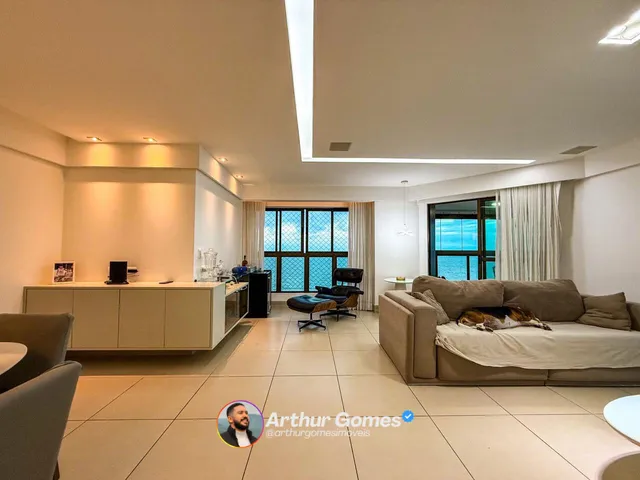 Imagem 6: Apartamento em Boa Viagem com 155m² e 3 suítes - Edf Praça do Mar