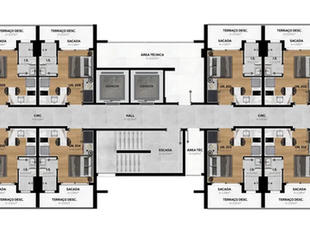 Imagem 9: APARTAMENTO RESIDENCIAL em Curitiba - PR, Alto da Glória