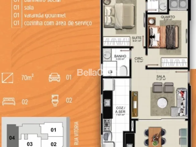 Imagem 2: Pré-Lançamento - Residencial Torre do Sol - Apartamentos à Venda 2 dormitórios
