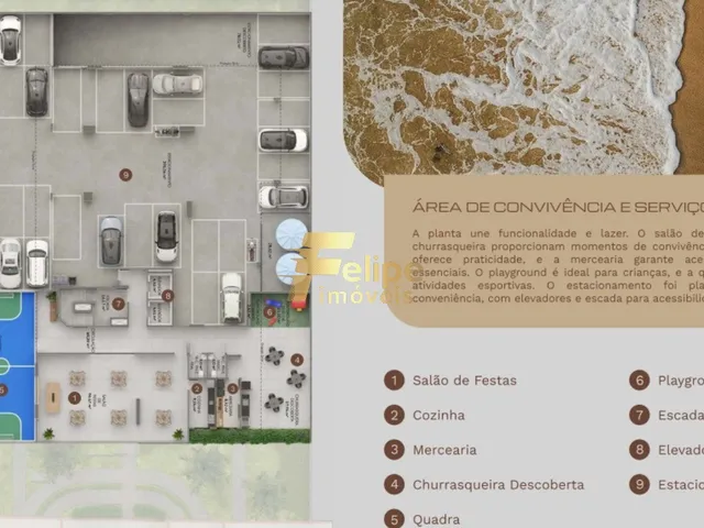 Imagem 8: MAIS NOVO EMPREENDIMENTO SURGINDO! APARTAMENTO DE 03 QUARTOS, SENDO 01 SUÍTE, LAZER