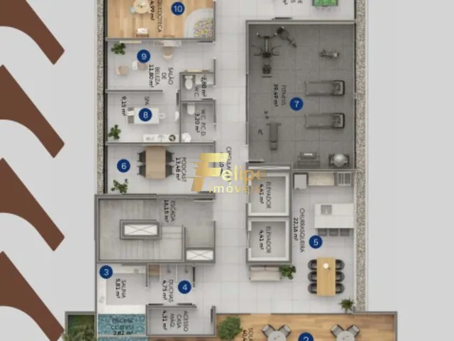 Imagem 6: MAIS NOVO EMPREENDIMENTO SURGINDO! APARTAMENTO DE 03 QUARTOS, SENDO 01 SUÍTE, LAZER