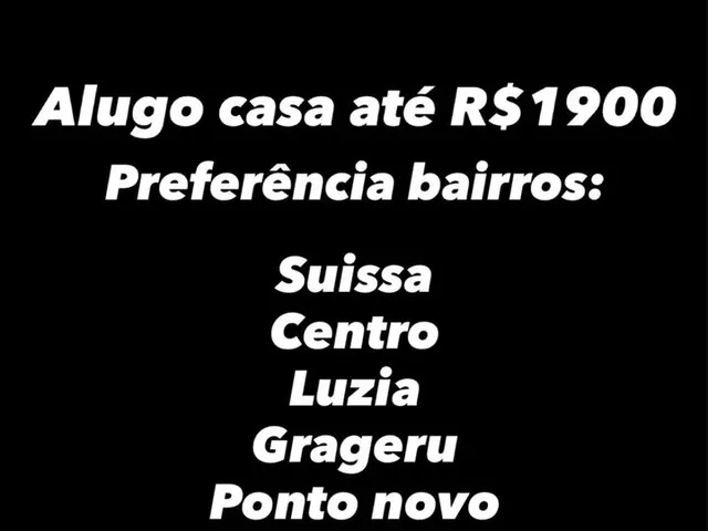 Imagem: Preciso Alugar Uma Casa