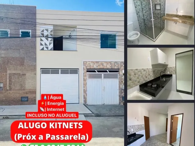 Imagem: Alugo Kit Net Próx. Passarela da Cidade