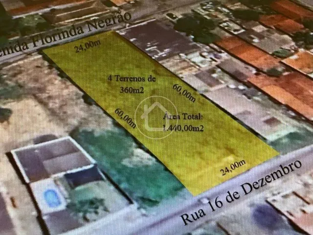 Imagem: 4 Terrenos de 360M² Cada Um