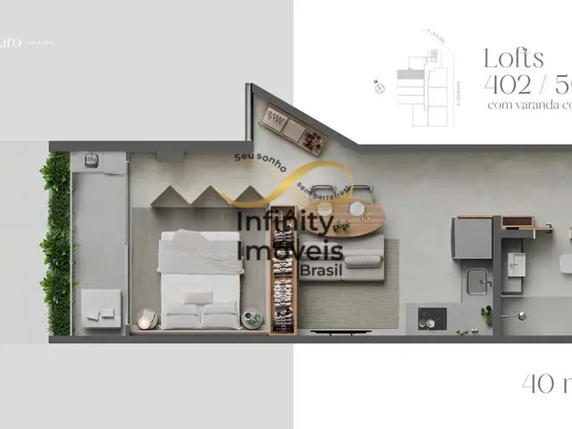 Imagem 5: Apartamento à venda no bairro Santa Lúcia - Belo Horizonte/MG