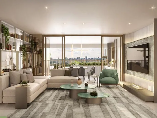Imagem: O apartamento possui 3 Dormitórios, 3 Suítes, 3