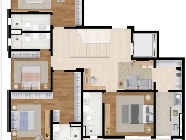 Imagem 16: Amáz Apartamento com 3 dormitórios