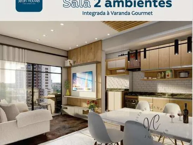 Imagem 3: Apartamento com ampla área externa, 2 quartos com suíte e vaga