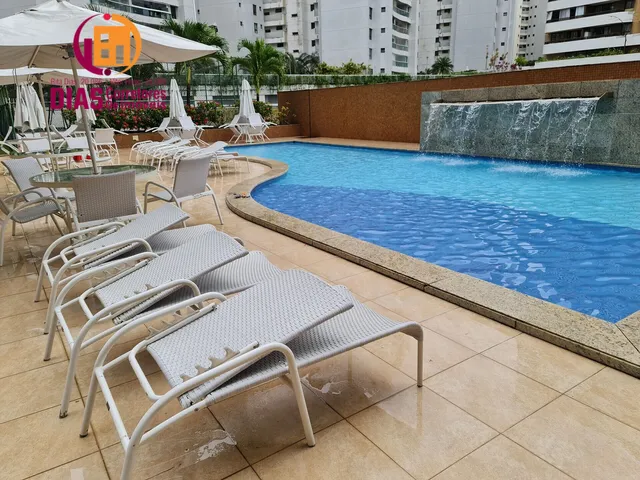 Imagem 4: Apartamento Alto Padrão para Locação com 3 Suítes Completamente Mobiliado e Decorado
