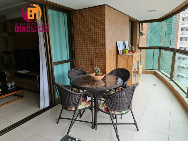 Imagem 8: Apartamento Alto Padrão para Locação com 3 Suítes Completamente Mobiliado e Decorado